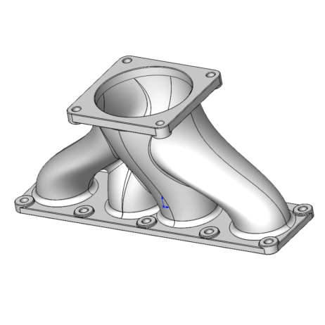Luftkanal, ein Beispiel für unseren CAD Service in Heinsberg und deutschlandweit